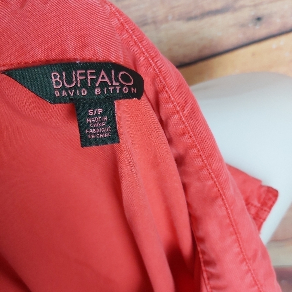 Buffalo Sleeveless Top button Down Light Blouse Size Small - Picture 6 of 6